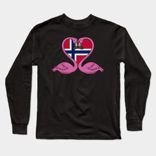Flamingo Norway Long Sleeve T-Shirt